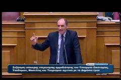 Γ. ΣΤΑΘΑΚΗΣ: ΘΑ ΚΑΤΑΛΗΞΟΥΜΕ ΣΕ ΑΜΟΙΒΑΙΑ ΕΠΩΦΕΛΗ ΣΥΜΦΩΝΙΑ VD
