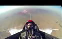 Τα είδε... όλα! Πολίτης πέταξε με F-16 και δείτε τις αντιδράσεις του... [video]