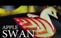 Πως να φτιάξετε έναν κύκνο από μήλο [video]