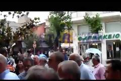 Αποδοκιμασίες Γ. Παπανδρέου στα Γρεβενά [video]