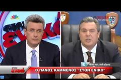 Π. Καμμένος: Εάν ο ελληνικός λαός απαντήσει “ναι” στο αφοπλισμό της Ελλάδας δεν θέλω ούτε αυτήν την καρέκλα που κάθομαι, ούτε θέση στο πολιτικό σύστημα αυτής της χώρας