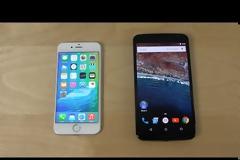 iPhone 6 με iOS 9 vs Nexus 6 με Android M
