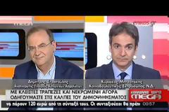 ΤΩΡΑ: Άγριος καυγάς Στρατούλη – Μητσοτάκη [video]