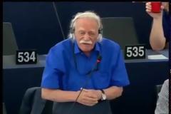 Ανατριχιαστική ομιλία Γλέζου στο Ευρωκοινοβούλιο στα αρχαία ελληνικά και στα λατινικά!