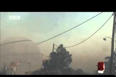 Συγκλονιστικό βίντεο με ελικόπτερο πυρόσβεσης στη Νεάπολη