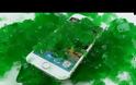 Το iPhone 6 καταψύχθηκε 12 ώρες βουτηγμένο σε ένα ζελέ ....
