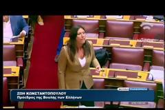 Κωνσταντοπούλου: Να αποσυρθούν οι τροπολογίες... [video]