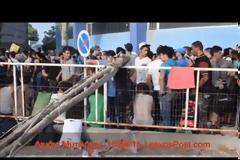 ΒΡΩΜΑ και δυσωδία στο Λιμάνι Μυτιλήνης - Η βιτρίνα της πόλης μας παραδόθηκε στους μετανάστες [photo+video]