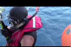 Συγκλονιστικές εικόνες από διάσωση Super Puma στη Χίο [video]