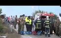 Φωτό και βίντεο από το τροχαίο ατύχημα του υπηρεσιακού οχήματος της ΣΜΥ