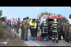 Φωτό και βίντεο από το τροχαίο ατύχημα του υπηρεσιακού οχήματος της ΣΜΥ