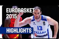 ΤΑ HIGHLIGHTS ΤΟΥ ΕΛΛΑΔΑ - ΒΕΛΓΙΟ (75-54) *ΒΙΝΤΕΟ*
