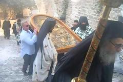 7087 - Επιστροφή Θαυματουργής Εικόνας Παναγίας Γοργοϋπηκόου στην Ιερά Μονή Δοχειαρίου