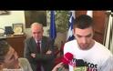 ΣΕ ΒΙΝΤΕΟ Η ΕΠΙΣΚΕΨΗ ΤΟΥ ΟΛΥΜΠΙΑΚΟΥ ΣΤΟΝ ΔΗΜΑΡΧΟ ΗΡΑΚΛΕΙΟΥ