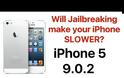 Μήπως το jailbreak κάνει αργό το iphone μου?