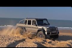 Η Mercedes-AMG G63 6x6 οργώνει τις παραλίες [video]