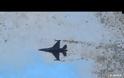 Η αεροπορική επίδειξη του F-16 στο λιμάνι της Αλεξανδρούπολης on video