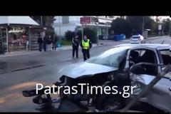 Πάτρα: Νεκρός ο 22χρονος Νικόλαος Καραπάνος σε τροχαίο [video]