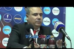 ΣΕ ΒΙΝΤΕΟ Η ΣΥΝΕΝΤΕΥΞΗ ΤΥΠΟΥ ΤΟΥ ΤΡΙΚΑΛΑ - ΟΛΥΜΠΙΑΚΟΣ (69-89)