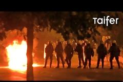 Nύχτα επεισοδίων στη Θεσσαλονίκη [video]