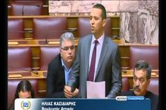 Ηλίας Κασιδιάρης για παράνομα θαλασσοδάνεια κομμάτων: “Να διωχθούν άμεσα πολιτικοί και τραπεζίτες”