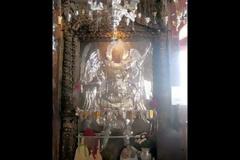 Εξαφανίστηκε για λίγα λεπτά το πρόσωπο του Αρχάγγελου Μιχαήλ από την εικόνα του στη Σύμη [video]