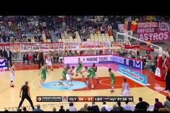 ΤΑ HIGHLIGHTS ΤΟΥ ΟΛΥΜΠΙΑΚΟΣ - ΛΑΜΠΟΡΑΛ (59-52) ΜΕ ΤΗΝ... ΕΡΥΘΡΟΛΕΥΚΗ ΜΑΤΙΑ *ΒΙΝΤΕΟ*