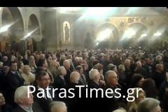 Πάτρα: Κορυφώνονται οι εορταστικές εκδηλώσεις για τον Πολιούχο - Πλήθη πιστών στον Ι. Ν. του Αγίου Ανδρέα