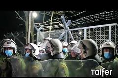 Σκηνές αποκάλυψης στην Ειδομένη τη νύχτα [video]