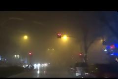 Πνιγμένο στο τοξικό νέφος της αιθαλομίχλης και χθες το βράδυ,ολόκληρο το λεκανοπέδιο
