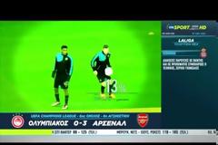 ΤΑ HIGHLIGHTS ΤΟΥ ΟΛΥΜΠΙΑΚΟΣ - ΑΡΣΕΝΑΛ (0-3) ΑΠΟ ΤΟΝ ΟΤΕ TV! (5λεπτο ΒΙΝΤΕΟ)