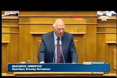 Λεβέντης: Επειδή αγαπώ τον Τσίπρα του ζητώ να παραιτηθεί [video]