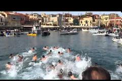 Με λαμπρότητα τα Θεοφάνεια και ο αγιασμός των υδάτων στα Χανιά
