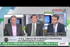 ΜΗΤΣΟΤΑΚΗΣ: ΑΝ ΝΙΚΗΣΩ ΘΑ ΚΑΝΩ ΜΕΓΑΛΕΣ ΑΛΛΑΓΕΣ ΣΤΗ Ν.Δ. VD