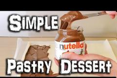 Άπλωσε την Nutella πάνω στο φύλλο και δημιούργησε το πιο γρήγορο και νόστιμο επιδόρπιο... [video]