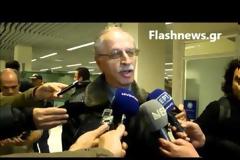 Υποδέχτηκαν με συνθήματα και πανό τη Fraport στο αεροδρόμιο Χανίων