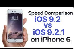 Το ios 9.2.1 είναι το γρηγορότερο λειτουργικό του ios 9