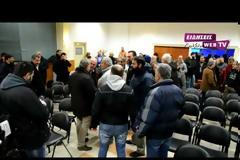 Άγριο γιουχάισμα Παραστατίδη στο Κιλκίς από αγρότες [video]