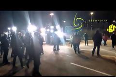 Λιμάνι και Εγνατία έκλεισαν ξανά  οι αγρότες της Θεσπρωτίας [photo+video]