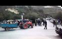 Στο δρόμο οι αγρότες στην Κρήτη - Μπλόκα σε Χανιά, Ρέθυμνο και Ηράκλειο