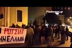 Αποκλεισμοί κτιρίων απο αγρότες της Κρήτης που μένουν και στα μπλόκα