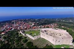 Το ισχυρότερο κάστρο του Πριγκιπάτου της Αχαΐας από ψηλά! [video]