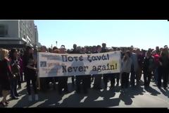 Εκδηλώσεις & πορεία μνήμης για τα θύματα του Ολοκαυτώματος στη Θεσσαλονίκη [video]