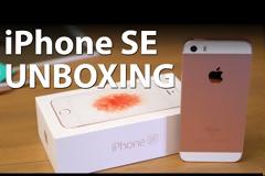 Το πρώτο unboxing  του iPhone SE