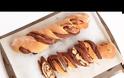 Γεμίζει το ζυμάρι με Nutella, το κόβει στη μέση και αρχίζει να το πλέκει. Το αποτέλεσμα; Θα σας ξετρελάνει!