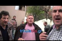 Ξεσηκωμός με έντονες διαμαρτυρίες κατοίκων στο Ξυλοπάροικο Τρικάλων για την τοποθέτηση υδρομετρητών-χαλασμένοι δρόμοι