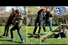 Τι γίνεται όταν δίνεις να δοκιμάσουν το Hoverboard στους γονείς σου; Η απόλυτη καταστροφή! [video]