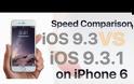Είναι το ios 9.3.1 το ταχύτερο λειτουργικό?  (συγκριτικό test)