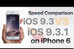 Είναι το ios 9.3.1 το ταχύτερο λειτουργικό?  (συγκριτικό test)