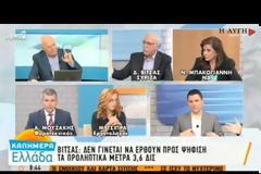 Δ. ΒΙΤΣΑΣ: ΑΔΥΝΑΤΗ Η ΨΗΦΙΣΗ ΠΡΟΛΗΠΤΙΚΩΝ ΜΕΤΡΩΝ